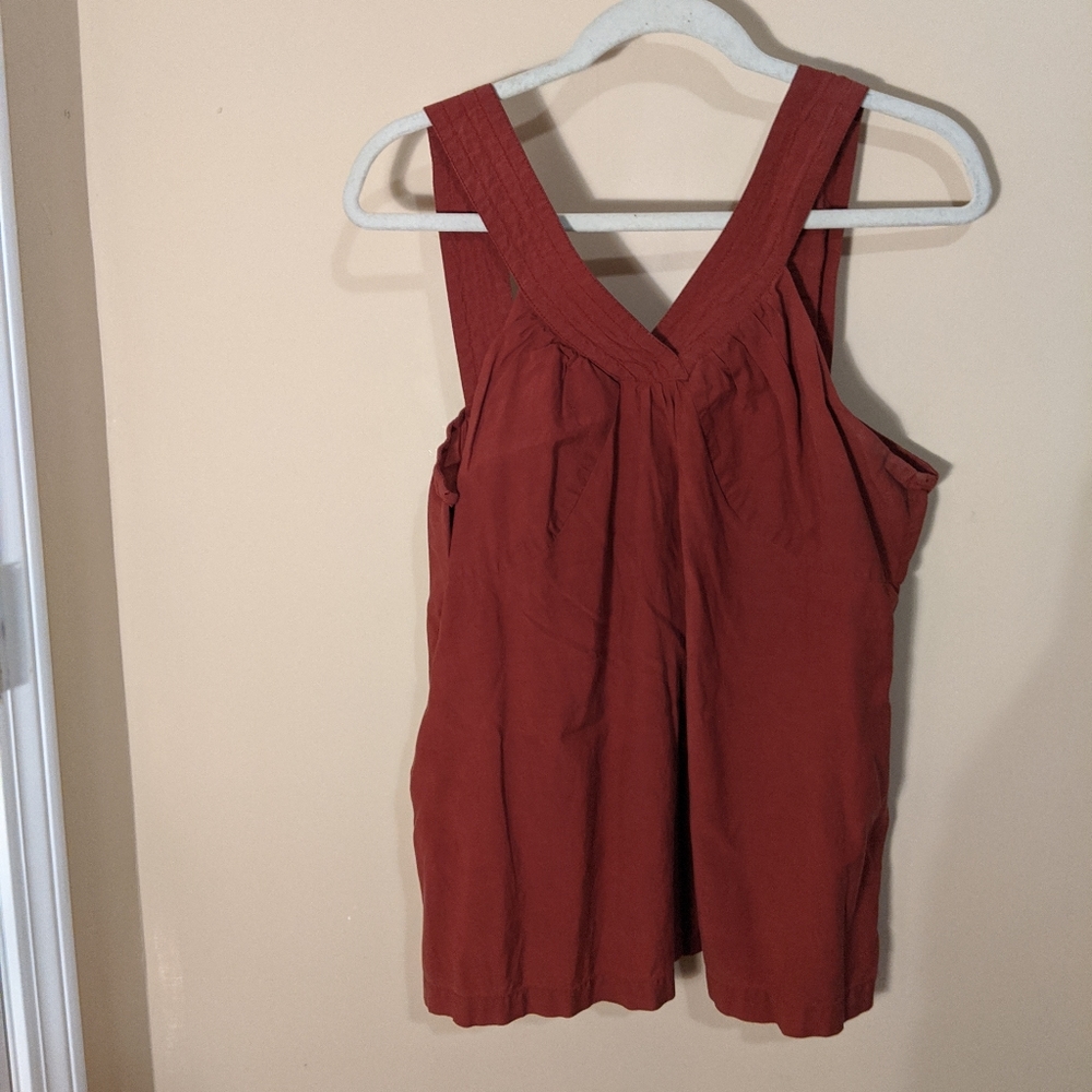 Burnt orange shirt